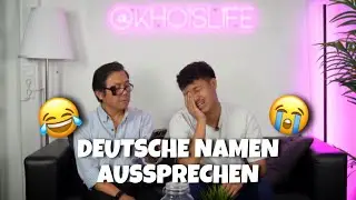 DEUTSCHE NAMEN AUSSPRECHEN mit KHOISPAPA😂🎙️ Part 3