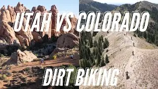 UTAH VS COLORADO | DIRT BIKING TRIP | WHAT'S BETTER?