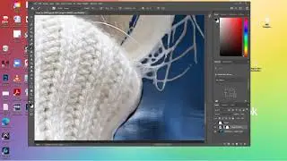 Cleaning Up Layer Mask in Photoshop and Saving File for Submission