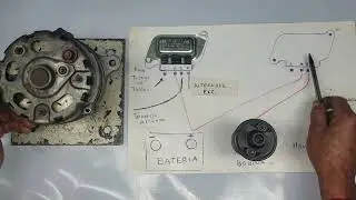 VINTAGE FORD ALTERNATOR, TWO WAYS TO WIRE THE SAME FORD REGULATOR