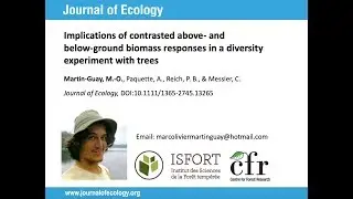 Marc-Olivier Martin-Guay - Impacts of root biomass responses on biodiversity-ecosystem functioning