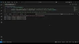 Java Multithreading: Schedule Tasks with Fixed Delay | Thread Pool Demo