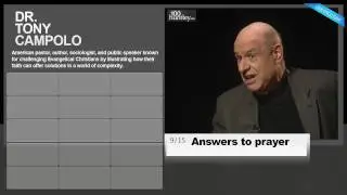 Tony Campolo 9/15 Answers to prayer