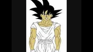 how to draw goku