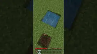 Minecraft Infinite Water Source with ONE Bucket!