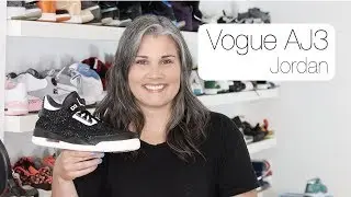 Vogue Jordan 3 Black Edition