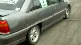 Burnout Nissan s14 silvia & opel omega 3000