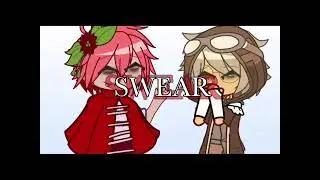 “Swear..I won’t leave.” ~ FLASH WARNING!! ~  CRK OCs ~ Biscuit and Strawberry Wafer Angst