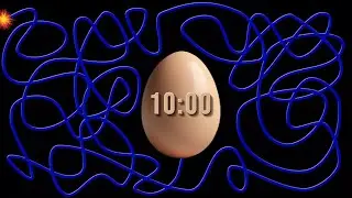 Boil the Perfect Egg! 10 Minute Bomb Timer 🕛🥚
