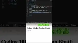 HTML Coding Q&A 17: HTML for creating a hyperlink to an email address? 