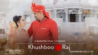 Join Khushboo & Raj's magical wedding at BAPS Mandir, Canada 🎉 #LoveIsInTheAir #HappilyEverAfter 💍