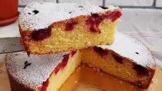 🍒Осон ва тез тайер буладиган Олчали пирог 🍒 Пирог Вишневый  ☆