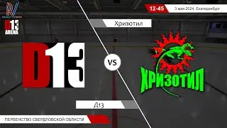 Д13 2011 - Хризотил 2010. Первенство Свердловской области. 03.05.2024
