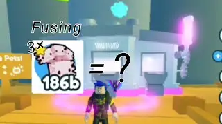 Fusing Three Normal Axolotuus/Pet Simulator X/Roblox