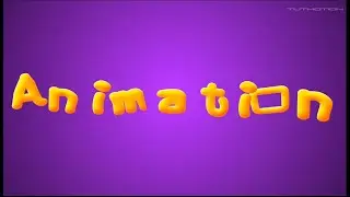 Cartoon text in After effects tutorial/Обучающий урок в After effects мультяшный текст