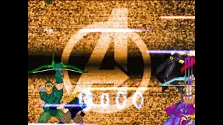Green Arrow & Black Canary vs Hawkeye & Black Widow(MARVEL)
