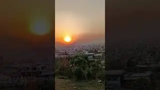 Sunset Views from Kathmandu #nepal #beautiful