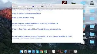 18   How to run Scheduled + Sequential execution   JMeter   Step by Step for Beginners en US