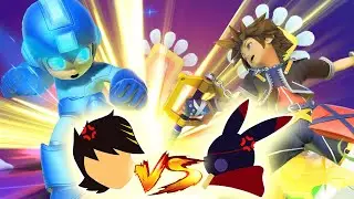 Smash Bros 1v1: DarkLordPikachu VS Retro Koval [GOAL RING]