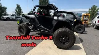 TASTE FULL TURBO S MODS! Some of our go to accessories for your SXS!
