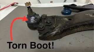 Ball Joint Boot Replacement Cheap And Easy