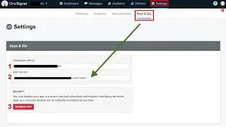 How to grab the OneSignal REST API Key🔑 for Bubble.io Push Notifications & WebViewGold Bubble Plugin