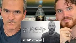 The Tragedy of Macbeth Trailer REACTION!! | A24  | Denzel Washington | Joel Coen