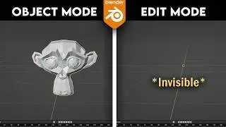 Mesh not showing in Edit mode (Solution)