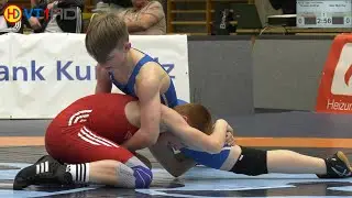 🤼 | Wrestling | German Championships 2019 Cadets (Freestyle) - 42kg Gold | KALLFASS vs. MELCHER