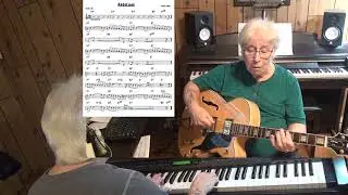 Abrazame ( TvdH ) - Jazz guitar & piano cover ( Rafael Ferro )