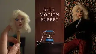 MAKING STOP MOTION PUPPET AT HOME :)