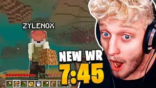The NEW Minecraft Speedrun World Record (
