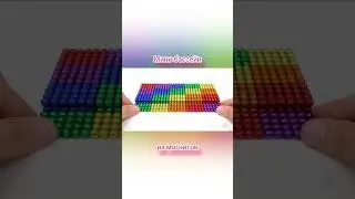как построить мини-бассейн из магнитов. залипательно😍