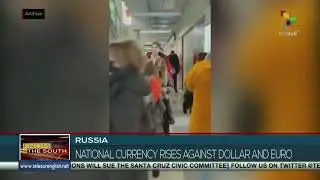 Russia's ruble currency rises against dollar and euro despite Western sanctions