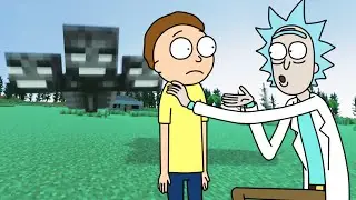 Rick and Morty in Minecraft