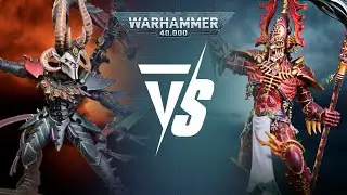 Drukhari Vs Aeldari Warhammer 40k 10th Edition Live 2000pts Battle Report