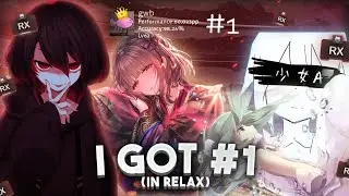 I GOT #1 IN RELAX!!! 