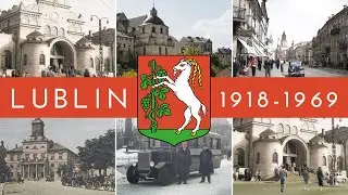The city of Lublin in old color photographs from 1918 - 1969 / This Is Poland
