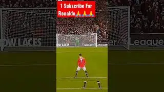 Ronaldo skills 🔥🔥 Ronaldo Penalty Kick So Powerful #shorts #ronaldo