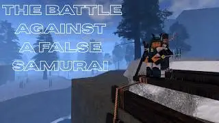 The battle against a false Samurai