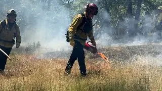Grants Pass Fire Rescue live fire training 05312024