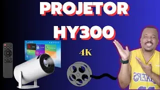 O motivo desse PROJETOR BARATINHO fazer tanto sucesso! HY300 vale a pena em 2024?