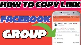 How to copy Link Facebook group By |TECHNICAL MASTER|