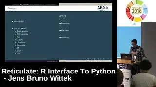 PyCon.DE 2018: Reticulate: R Interface To Python - Jens Bruno Wittek