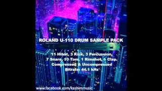 Kashim - Roland U-110 Drum Samples (Free Sample Pack)