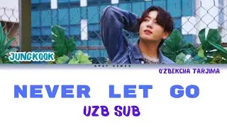 Jung kook - Never Let Go UZB SUB (oʻzbekcha tarjima) never let go uzb sub