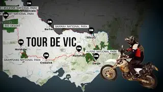 Tour De Vic -  An 8 Day offroad Adventure bike trip around Victoria, Australia