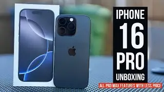iPhone 16 Pro Unboxing | Pro Max Features with Less Price | in Telugu on PocketTech