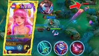 NOVARIA VS ALUCARD EXP LAND!! NOVARIA BEST BUILD & EMBLEM 2024 | MOBILE LEGENDS