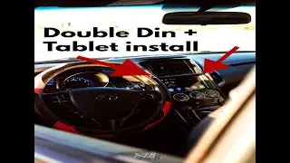 Double Din Install Genesis Coupe